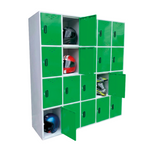 Locker Metálico de 20 Puertas con Ventilación