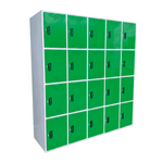Locker Metálico de 20 Puertas con Ventilación