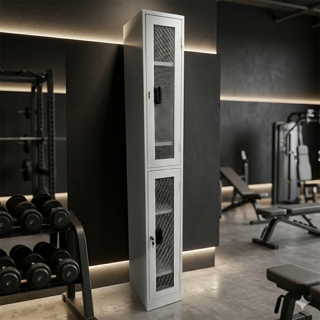 Lockers ventilados de alta capacidad