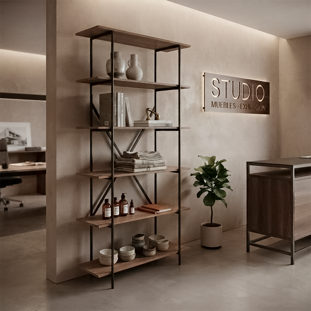 Estantería comercial