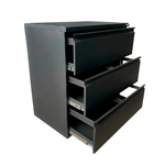 Archivador Lateral Metálico de 3 Gavetas con Cerradura
