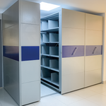 Sistema de Archivo Móvil Compacto de Alta Densidad - Unidades Rodantes sobre Rieles